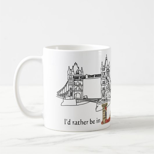 Ik zou liever in Londen Mok zijn (Links)