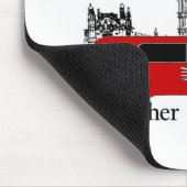 Ik zou liever in Londen zijn Muismat (Hoek)