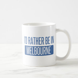 Ik zou liever in Melbourne zijn Koffiemok