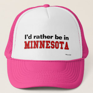 Ik zou liever in Minnesota zijn Trucker Pet