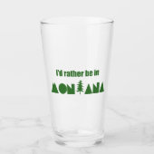 Ik zou liever in Montana zijn Glas (Voorkant)