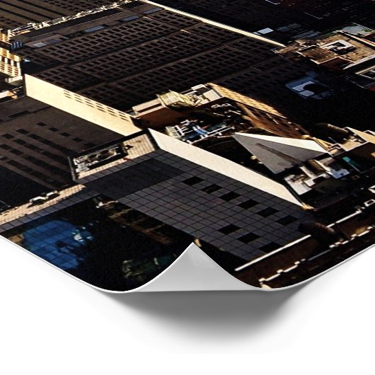 "Ik zou liever in New York zijn" poster (Hoek)