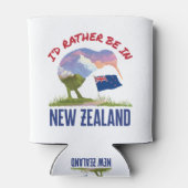 Ik zou liever in Nieuw-Zeeland zijn Blikjeskoeler (Achterkant)