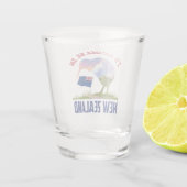 Ik zou liever in Nieuw-Zeeland zijn Shot Glas (Achterkant)