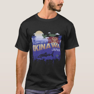 Ik zou liever in Okinawa Japan souvenir zijn T-shirt