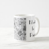 Ik zou liever in Parijs zijn... Koffiemok (Voorkant rechts)