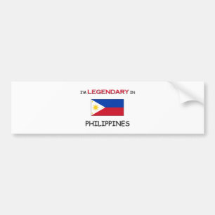 Ik zou liever in PHILIPPINES zijn Bumpersticker