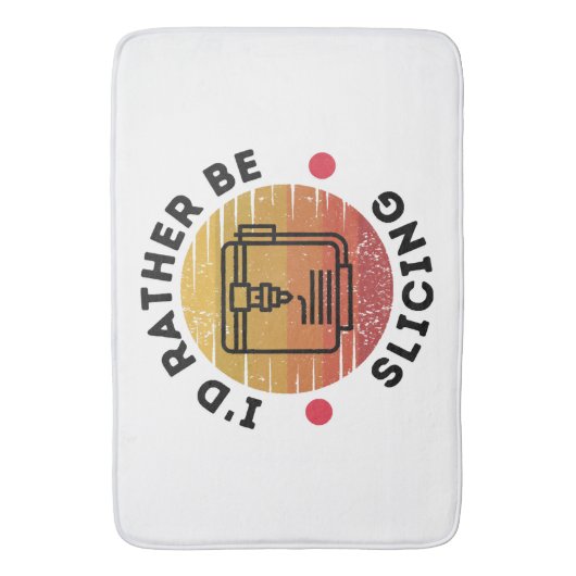 Ik zou liever in plakjes snijden badmat (Voorkant Verticaal)