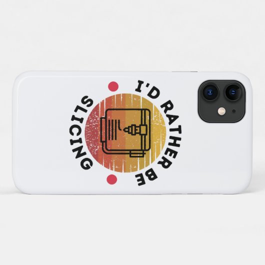 Ik zou liever in plakjes snijden Case-Mate iPhone case (Achterkant (horizontaal))