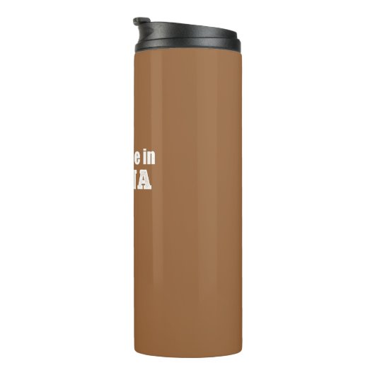 Ik zou liever in Sedona zijn Thermosbeker (Geroteerd rechts)