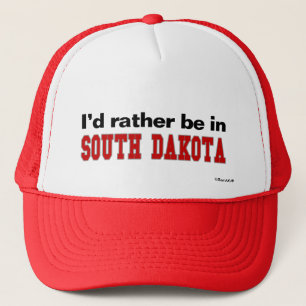 Ik zou liever in South Dakota zijn Trucker Pet