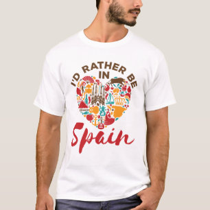 Ik zou liever in Spanje zijn T-shirt