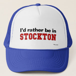Ik zou liever in Stockton zijn Trucker Pet