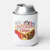 Ik zou liever in Vegas Casino Gambler zijn Blikjeskoeler (Blikje Voorkant)
