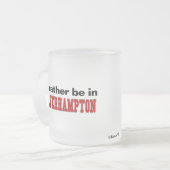 Ik zou liever in Wolverhampton zijn Matglas Koffiemok (Voorkant links)