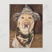 Ik zou liever jagen briefkaart (Voorkant)