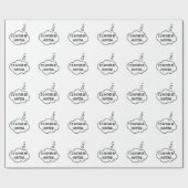 Ik zou liever jagen cadeaupapier (Vlak)