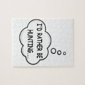 Ik zou liever jagen legpuzzel (Horizontaal)