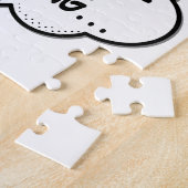 Ik zou liever jagen legpuzzel (Zijkant)