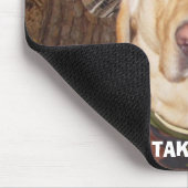 Ik zou liever jagen muismat (Hoek)