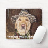 Ik zou liever jagen muismat (Met muis)