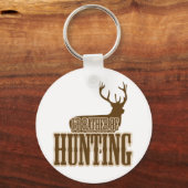 Ik zou liever jagen sleutelhanger (Voorkant)