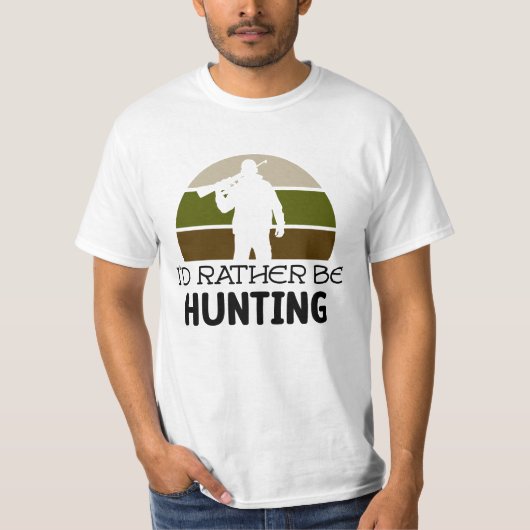 IK ZOU LIEVER JAGEN | VADERDAG T-SHIRT (Voorkant)