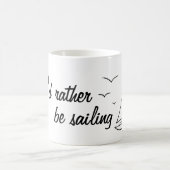 Ik zou liever koffie-Mok verkopen Koffiemok (Center)