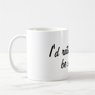 Ik zou liever koffie-Mok verkopen Koffiemok