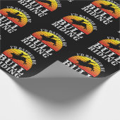 Ik zou liever kogels zijn die Rodeo Rider uitruste Cadeaupapier (Hoek)