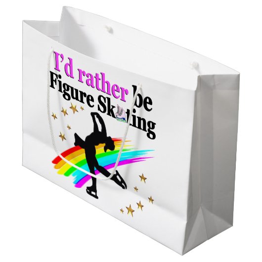 IK ZOU LIEVER KUNSTSCHAATSEN GROOT CADEAUZAKJE (Voorkant Gekanteld)