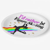 IK ZOU LIEVER KUNSTSCHAATSEN PAPIEREN BORDJE (Gekanteld)