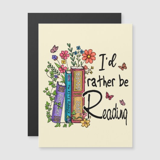 Ik zou liever lezen (Voorkant / Achterkant)