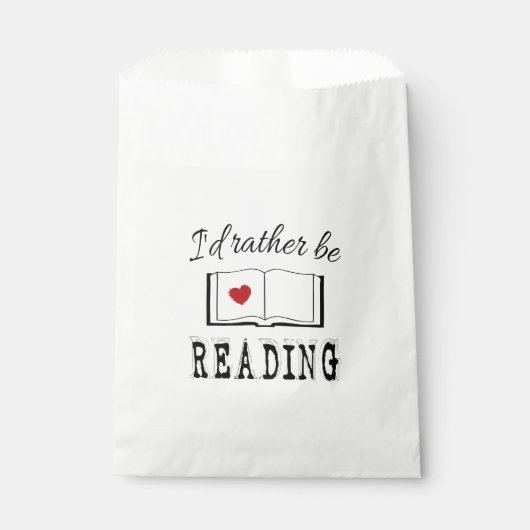 Ik zou liever lezen bedankzakje (Voorkant)