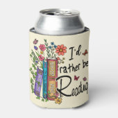 Ik zou liever lezen blikjeskoeler (Blikje Voorkant)