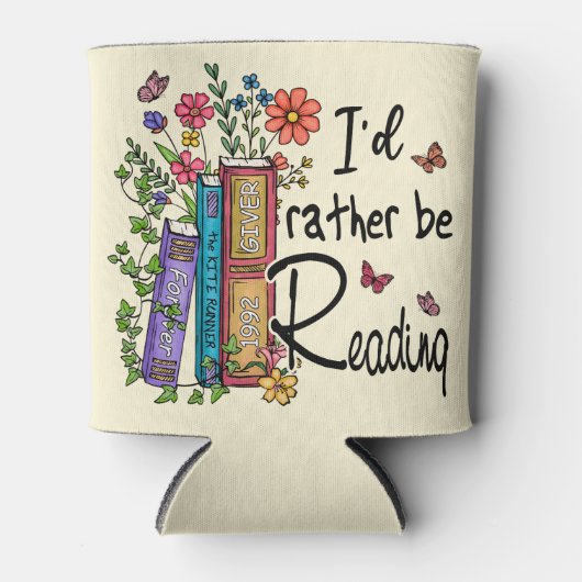 Ik zou liever lezen blikjeskoeler (Voorkant)