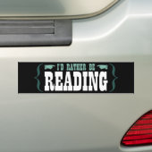 Ik zou liever lezen bumpersticker (Op auto)