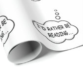 Ik zou liever lezen cadeaupapier (Rol Hoek)