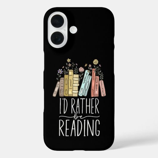 Ik zou liever lezen Case-Mate iPhone case (Achterkant)