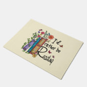 Ik zou liever lezen deurmat (Schuin)