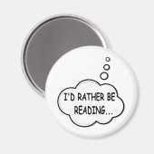 Ik zou liever lezen magneet (Voorkant / Achterkant)