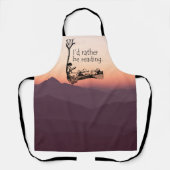 Ik zou liever lezen met  illustratie schort (Voorkant)
