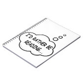 Ik zou liever lezen notitieboek (Linkerzijde)