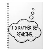 Ik zou liever lezen notitieboek (Voorkant)