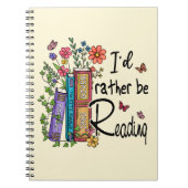 Ik zou liever lezen notitieboek (Voorkant)