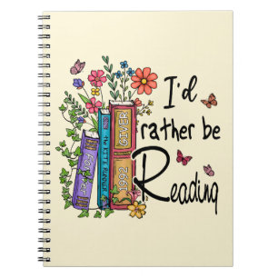 Ik zou liever lezen notitieboek