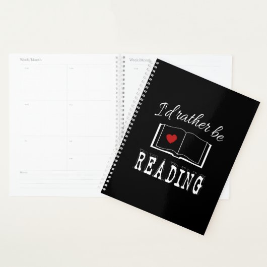 Ik zou liever lezen planner (Display)