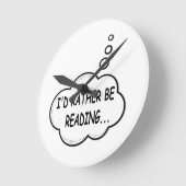 Ik zou liever lezen ronde klok (Hoek)