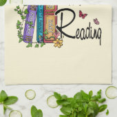 Ik zou liever lezen theedoek (Gevouwen)