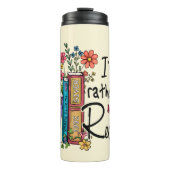 Ik zou liever lezen thermosbeker (Voorkant)